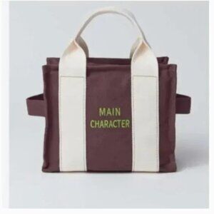 ⭐️ BDG Serena Main Character Trendy Hipster Hippie Artsy Medium Tote Bag Purse